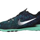 Incaltaminte Femei Nike Free 50 TR Fit 5 PRT BlackGreen GlowRacer BlueBlack