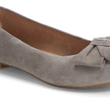 UGG Jacqueline Swarovski Crystal Embellished UGGpure™ Lined Flat GREY