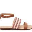 Incaltaminte Femei Splendid Tessa Flat Sandal TanIvoryCoral