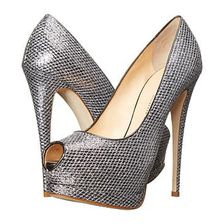 Incaltaminte Femei Giuseppe Zanotti Platform Peeptoe Pump Ruby Anthracite