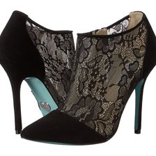Blue by Betsey Johnson Lola Black Lace