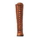 Incaltaminte Femei Frye Karen Lace Up Tall Cognac Washed Oiled Vintage