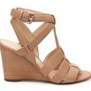 Incaltaminte Femei Nine West Farfalla Wedge Sandal Beige