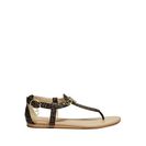Incaltaminte Femei GUESS Sia T-Strap Sandals brown