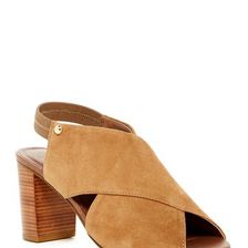 Incaltaminte Femei Donald J Pliner Ibera Suede Slingback Sandal CAMEL