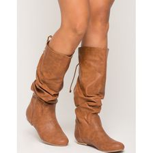 Incaltaminte Femei CheapChic Hard Days Night Boot Cognac