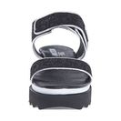 Incaltaminte Femei LOVE Moschino Shiny Open Toe Black