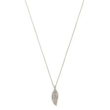 Bijuterii Femei Forever21 Leaf Pendant Necklace Silverclear