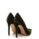 Incaltaminte Femei CheapChic Velvet Sophisticate Pointy Pumps Olive