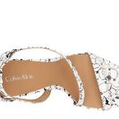 Incaltaminte Femei Calvin Klein Narella WhiteBlack Graphic Flower Leather