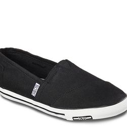 Incaltaminte Femei Skechers Bobs Lotopia Pleasantville Slip-On Sneaker Black