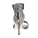 Incaltaminte Femei Diane Von Furstenberg Kinder Black VacchettaBlackWhite Roccia Snake Print