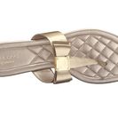 Incaltaminte Femei Cole Haan Tali Bow Sandal Soft Gold Patent