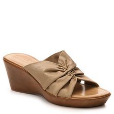 Incaltaminte Femei Italian Shoemakers Nicolet Wedge Sandal Beige