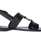 Incaltaminte Femei Frye Rachel Harness Sandal Black Smooth Polished Veg