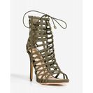 Incaltaminte Femei CheapChic Call Me Maybe Bootie Olive