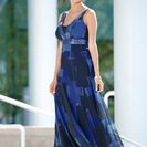 Rochie din şifon cu paiete 