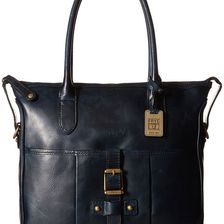 Frye Parker Tote Navy Antique Pull Up