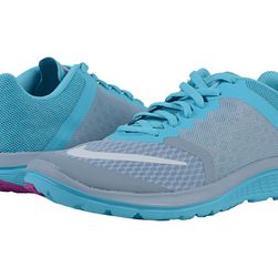 Incaltaminte Femei Nike FS Lite Run 3 Blue GreyGamma BlueHyper VioletWhite