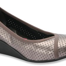 Ros Hommerson Evelyn Pewter Leather