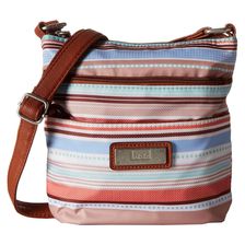 b.o.c. Primavera Top Zip Crossbody Stripe