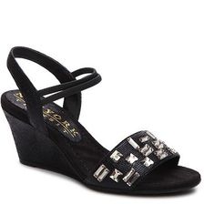 Incaltaminte Femei New York Transit Naturally Me Wedge Sandal Black