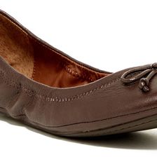 Lucky Brand Eadda Flat - Wide Width Available TOBACCO