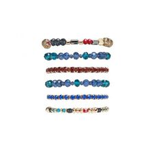 Bijuterii Femei Forever21 Faux Gem Stretch Bracelet Set Goldmulti