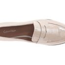 Incaltaminte Femei Calvin Klein Celia Soft White Croco Print Patent