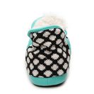 Incaltaminte Femei Dearfoams Fairisle Bootie Slipper BlackWhite