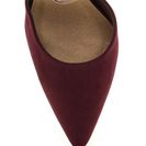 Incaltaminte Femei CheapChic Power Play Pointy Faux Suede Heels Vinobronze