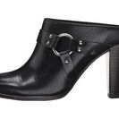Incaltaminte Femei Frye Laurie Harness Mule Black Smooth Polished Veg