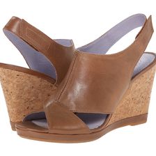 Johnston & Murphy Meagan Sling Golden Sand Waxy Calfskin