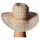 Accesorii Femei Steve Madden Floppy Woven Two-Tone Hat Ivory