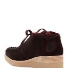 Incaltaminte Femei Derek Lam Ezra Genuine Calf Hair Moc Chukka Wedge Bootie REDWOOD