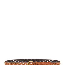Accesorii Femei Linea Pelle Perforated Stud Jean Belt BROWN
