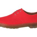 Incaltaminte Femei Dr Martens Gizelle 3-Eye Shoe Red Overdyed Twill Canvas