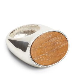 Ralph Lauren Large Oval Wood Ring Blonde