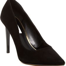 Dune London Betsee Pump BLACK SUEDE