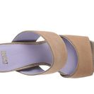 Incaltaminte Femei Johnston Murphy Nisha Slide Latte Kid SuedeGold Italian Soft Metallic Suede