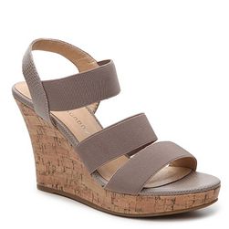 Incaltaminte Femei CL By Laundry Imperial Wedge Sandal Taupe