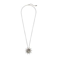 Nina Petra Necklace Silver/Crystal