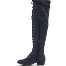 Incaltaminte Femei CheapChic Wing Tip Knee High Boots Navy