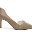 Incaltaminte Femei Cole Haan Prieta Reptile Pump Taupe