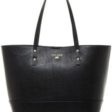 Cole Haan Beckett Small Leather Tote BLACK
