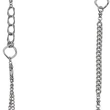 Karen Kane Wynwood Chain Necklace Silver