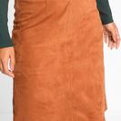 Fustă din imitaţie de piele 