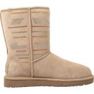 Incaltaminte Femei UGG Classic Short Serape Bling Sand Twinface