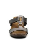 Incaltaminte Femei Patrizia by Spring Step Tamsin Wedge Sandal Pewter Metallic