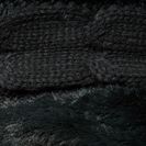 Accesorii Femei Free Press Faux Fur Knit Infinity Scarf FOREST GREEN